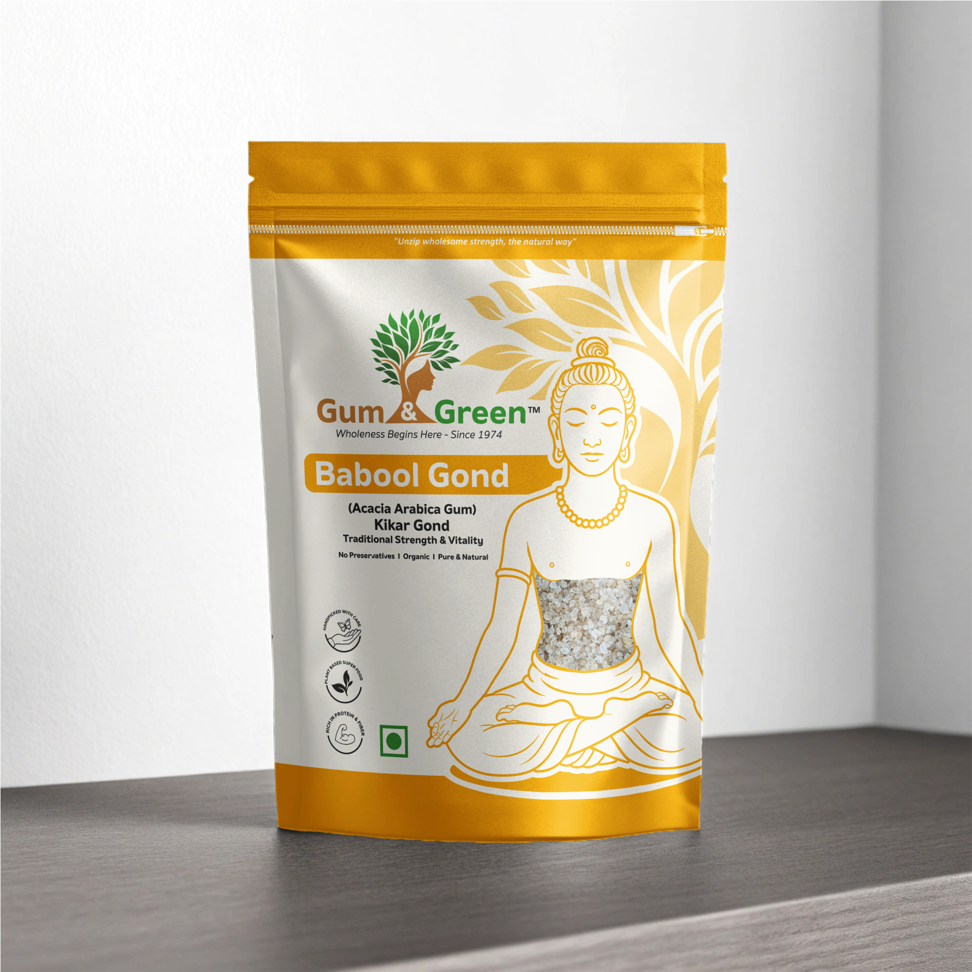Gum & Green Babool Gond for laddus